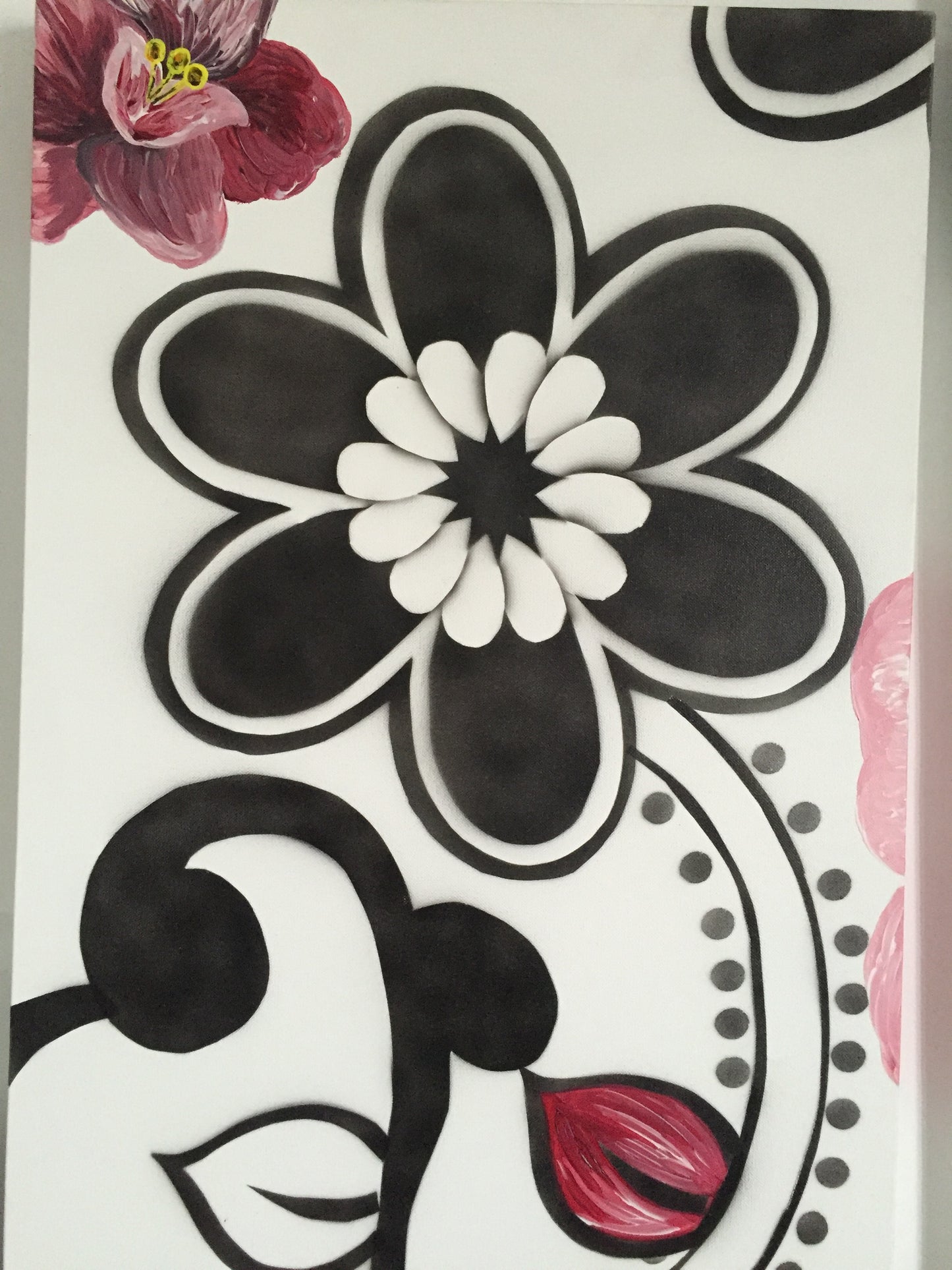 “Floral Bloom” Painting sequence