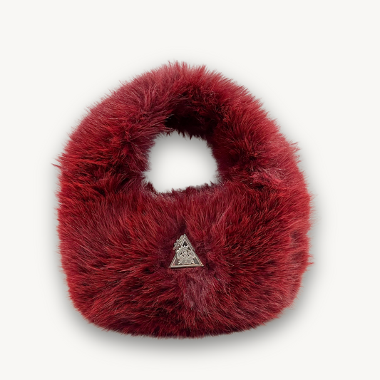 Valentine's '25 GIVEAWAY❣️ “Dolce Pelliccia Amarena” Faux Fur Handbag