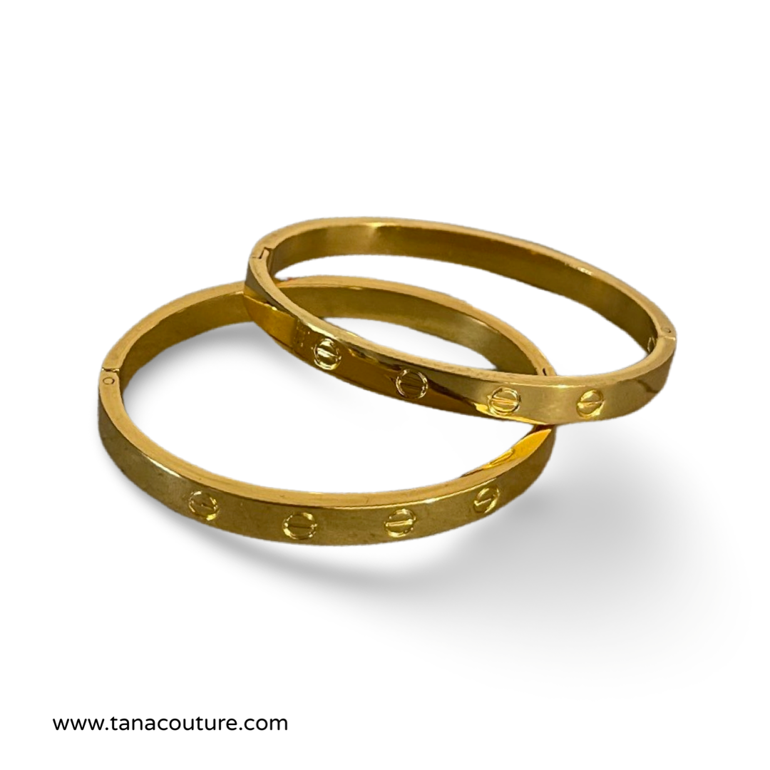 "Aurelian Dazzle” bangle set