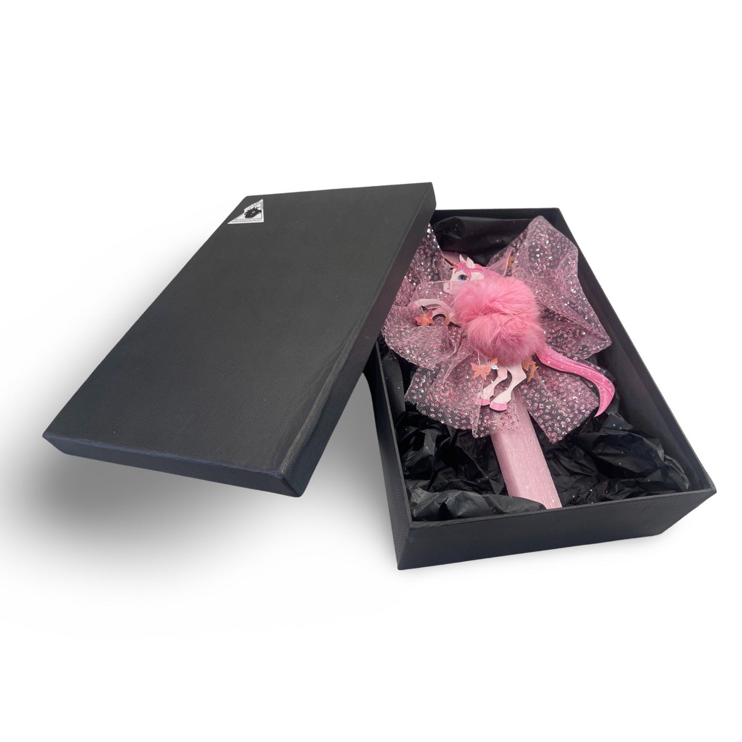 “Pink Pony Princess” Easter Candle