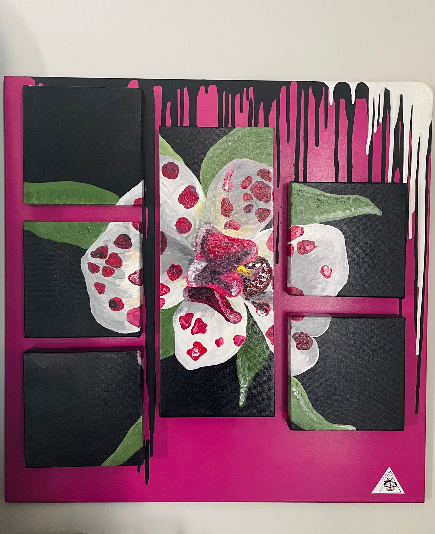 INSTAGRAM GIVEAWAY 1st July ‘24 - “Blooming Orchid” Painting