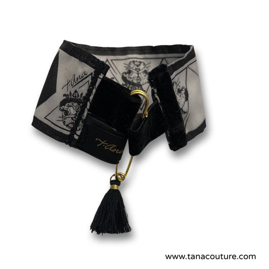 Bianco e Nero Anklet