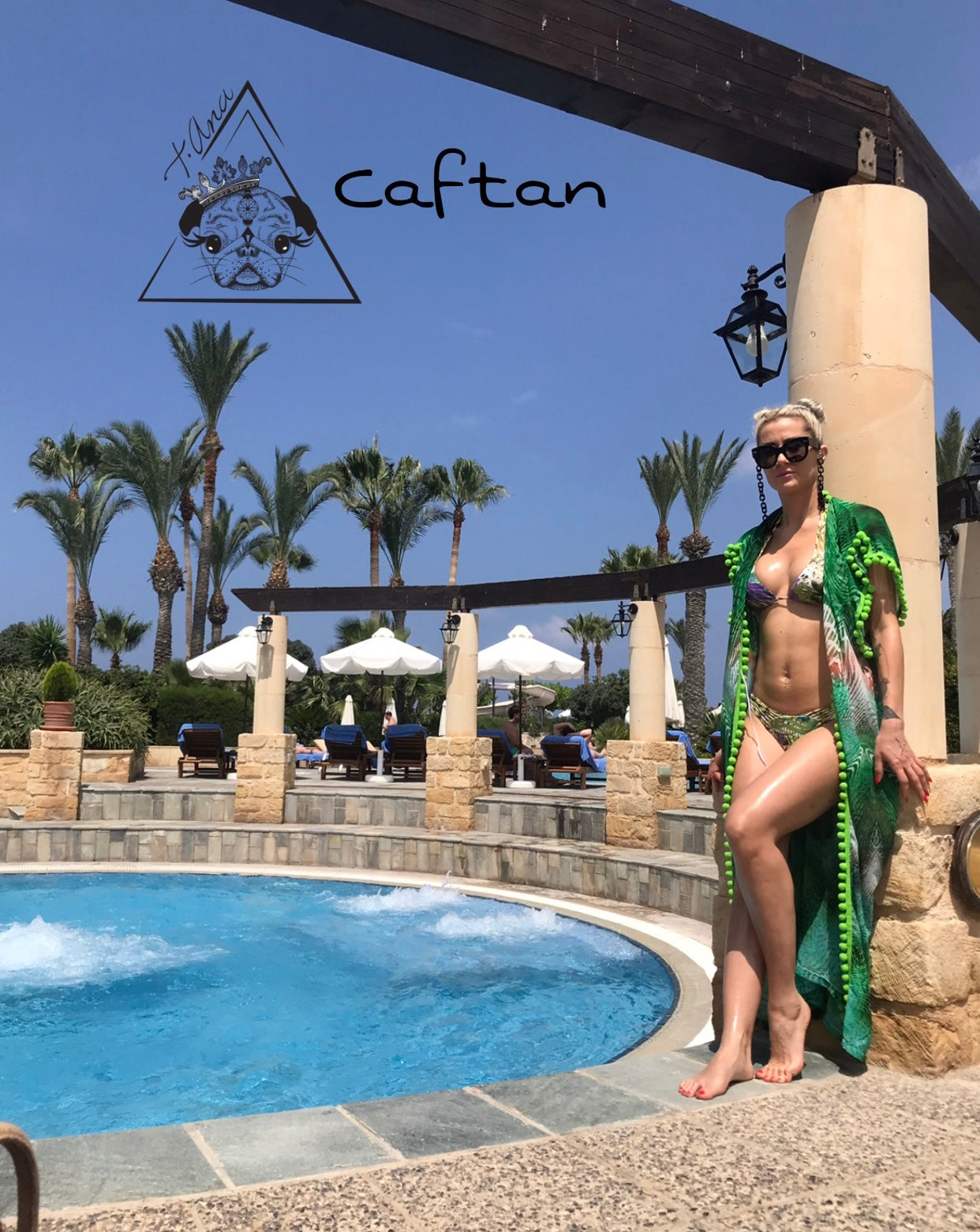 “Elysian Field” Caftan