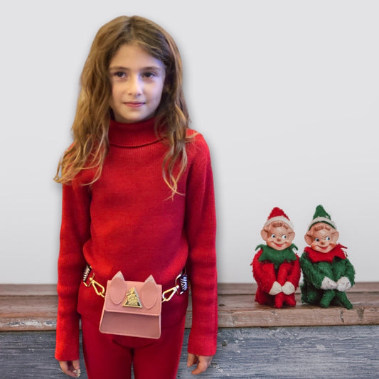 Rosa Floralida Mini Pouch Bag