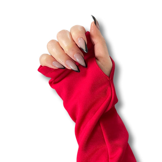 “La Passione Rossa” arm-warmers/“gloves”