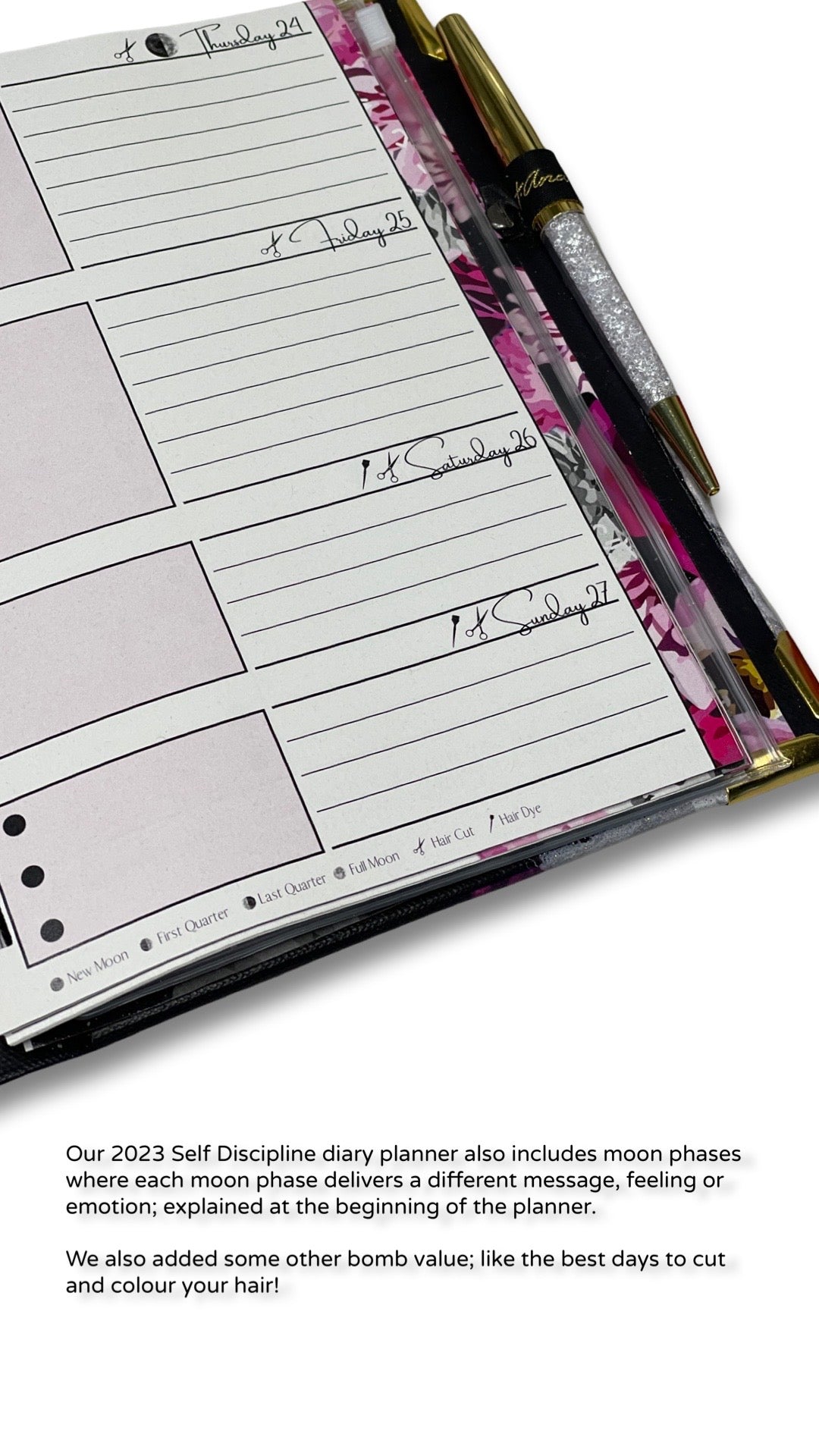 (18x25) 2023 | Self Discipline Diary Planners