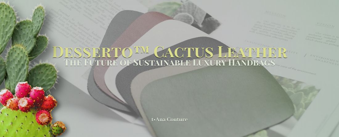 Where Innovation Meets Elegance: Vegan Leather at t•Ana Couture