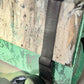 Iridescent Pistacchio Universe art handbag, styled view