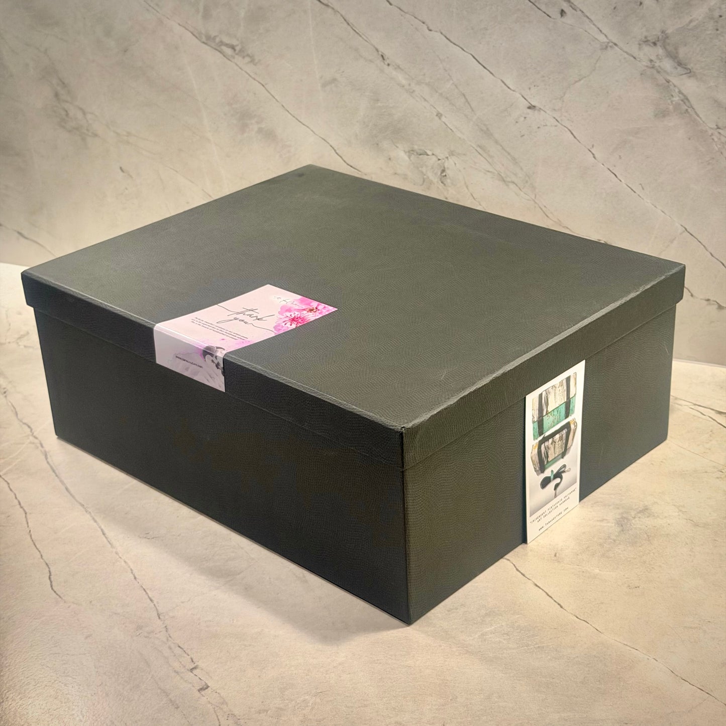 “Iridescent Pistacchio Universe” Art Collection Handbag