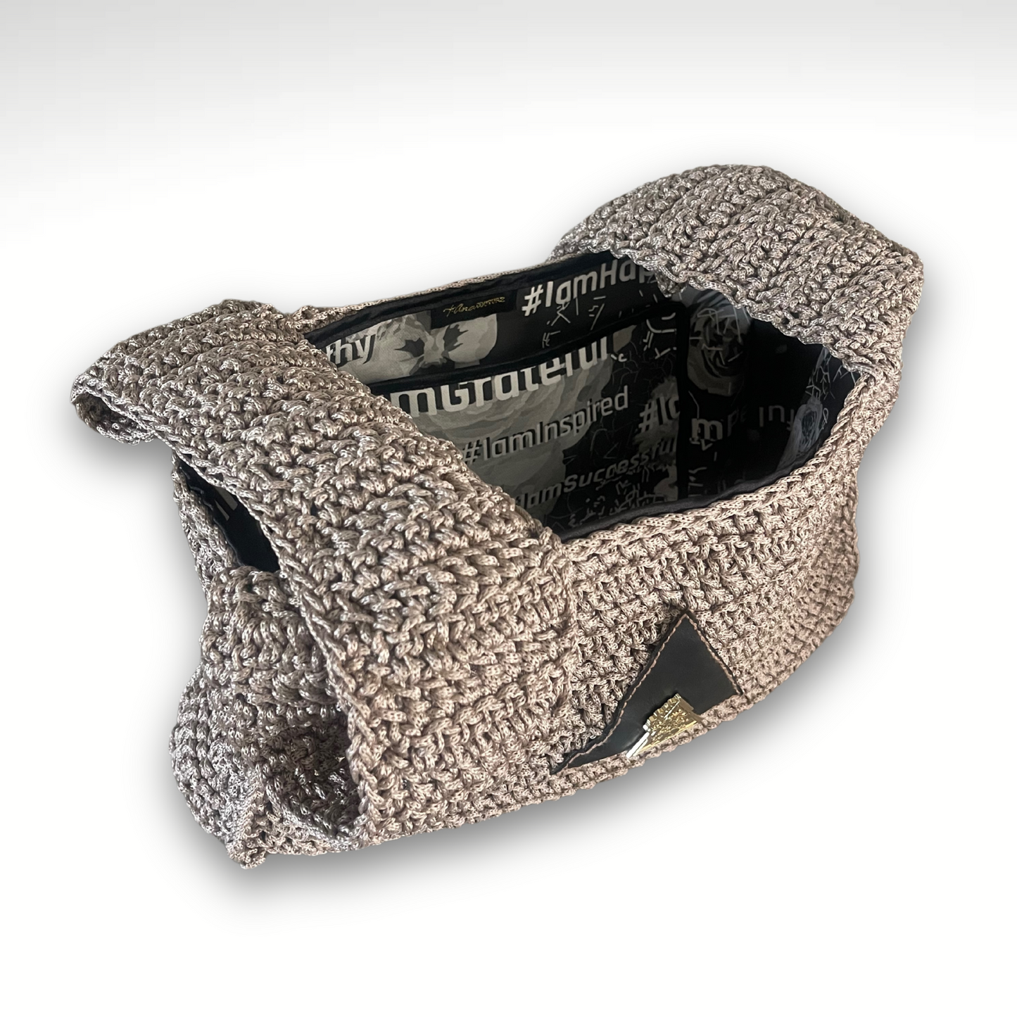 “Mystic Mid Aura” Knit Handbag