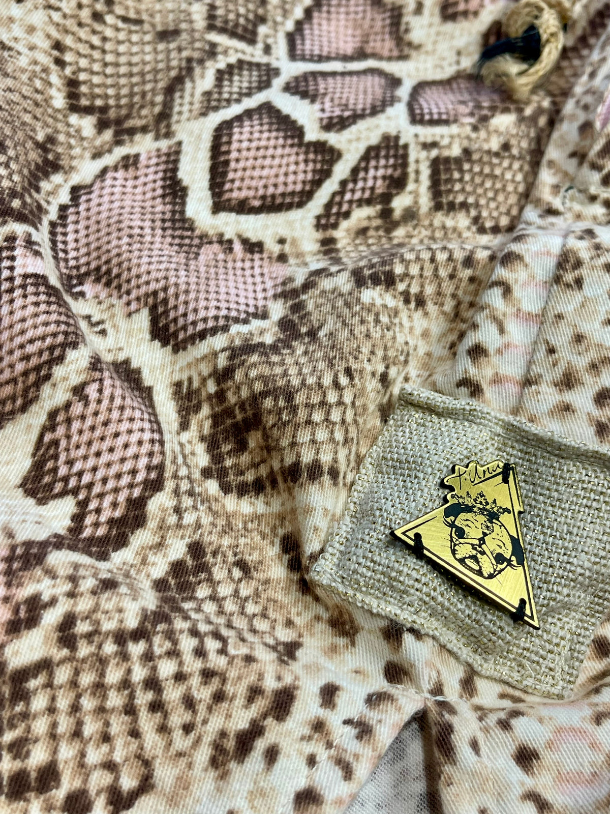 Sacred Venom beige co-ord set, additional view