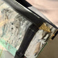 Iridescent Pistacchio Universe art handbag, additional view