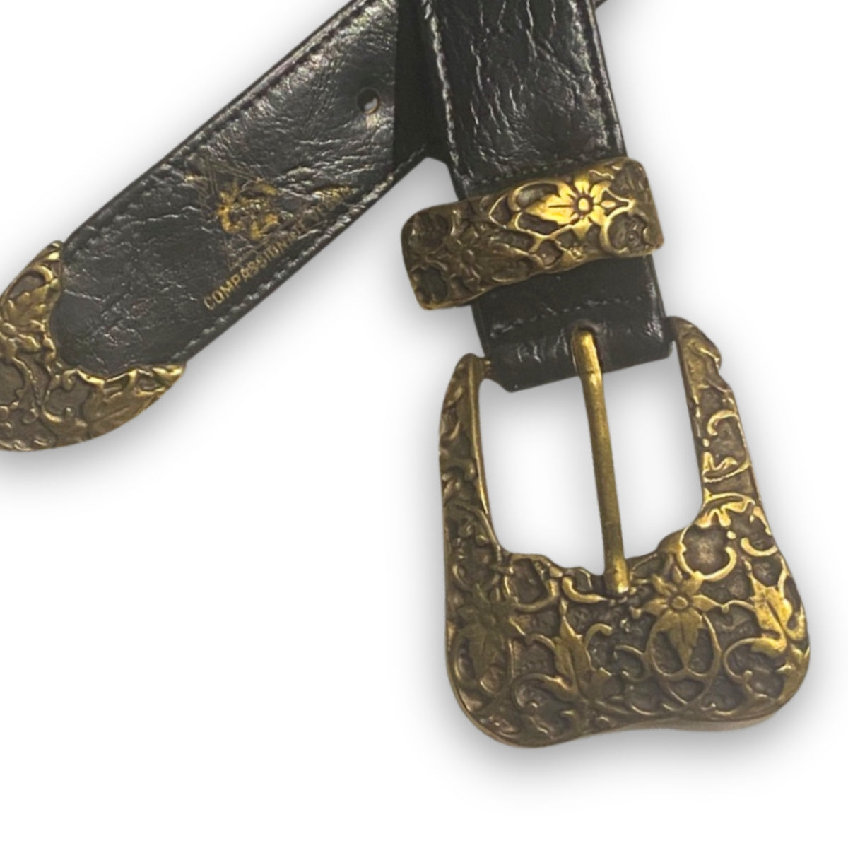 Ceinture rustique noire El Clásica