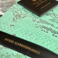 Iridescent Pistacchio Universe art handbag, additional view