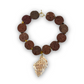 Onde di Fuoco | Lava Stone & Sea Shell Necklace