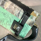 Iridescent Pistacchio Universe handbag, additional detail