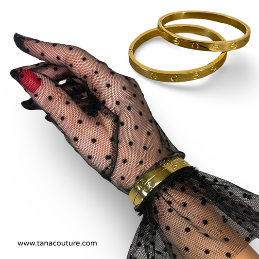"Aurelian Dazzle” bangle set