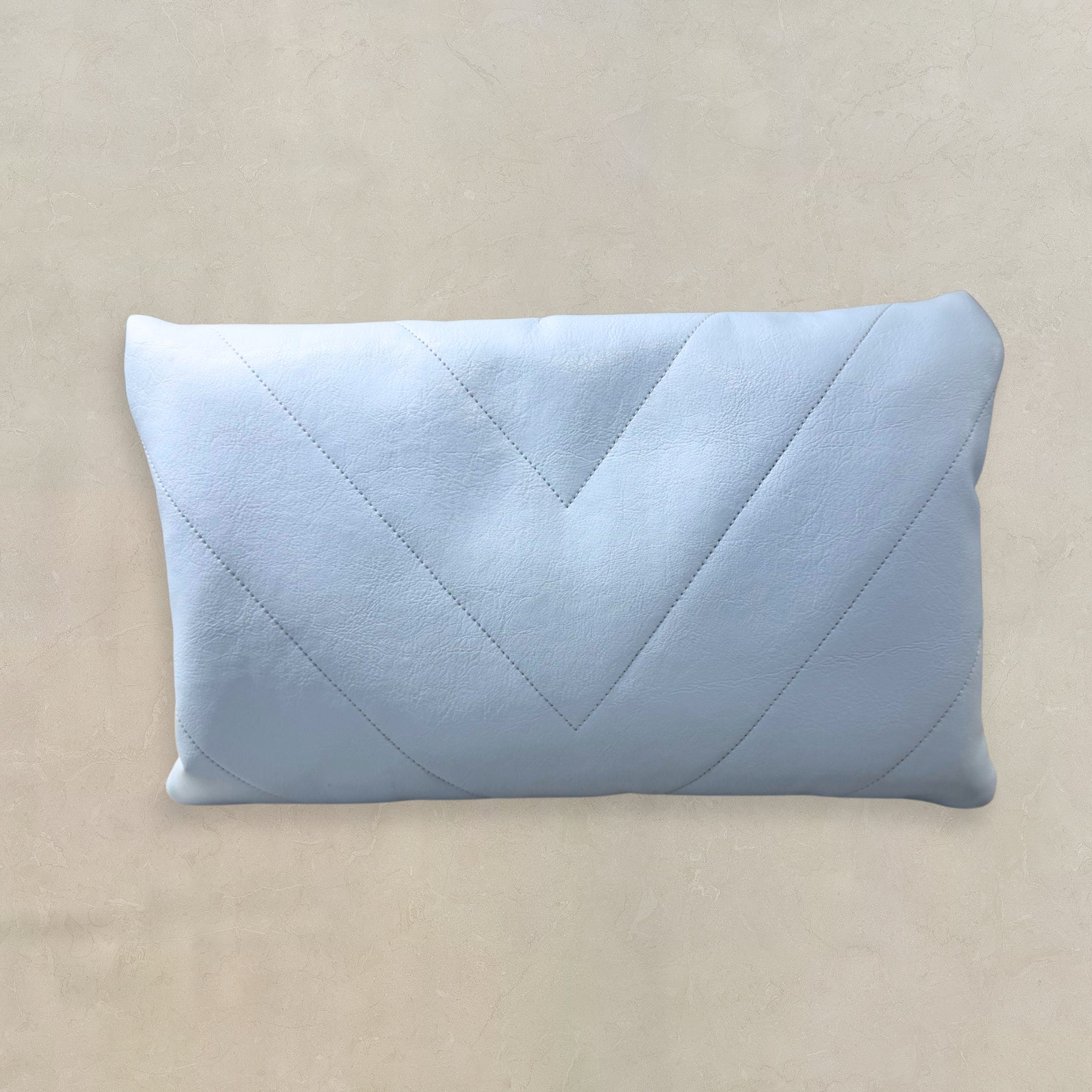 Anima Celeste baby-blue statement clutch