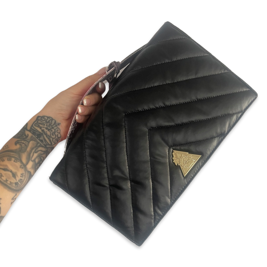 El Clásica Florecer structured handbag, front view