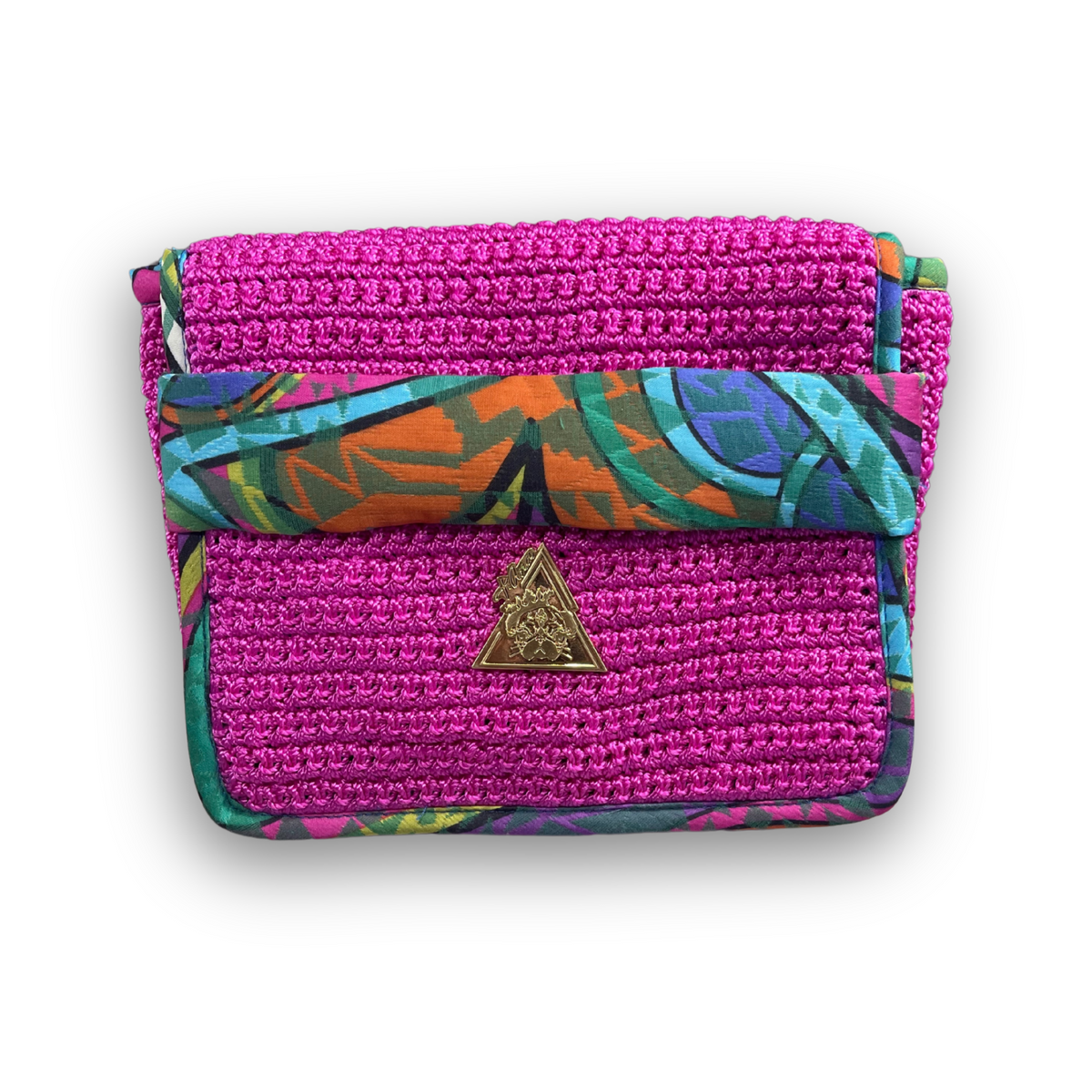 Fior Rosa di Luna clutch, detail view