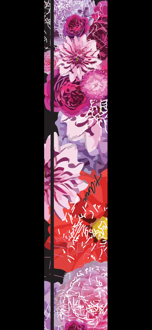 Floral Universe reusable floral planner elastic