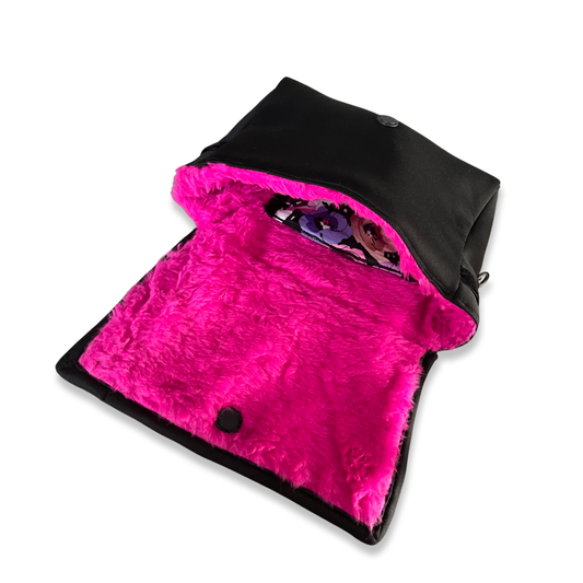 La Rosa Bambolina El Clásica padded pink scuba handbag, Maison Archive view