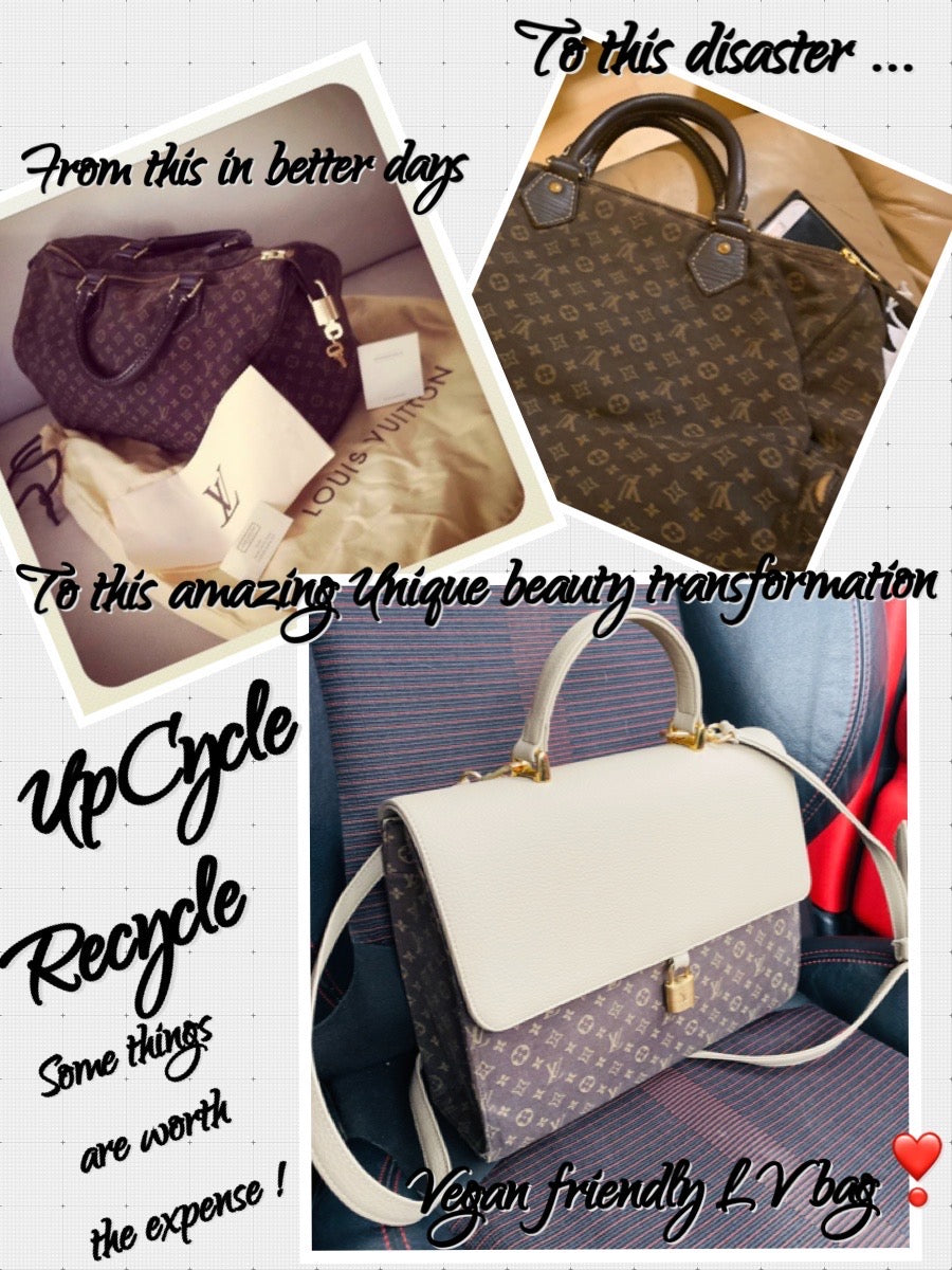 Louis Vuitton Heritage Revival authentic pre-owned elements, detail view