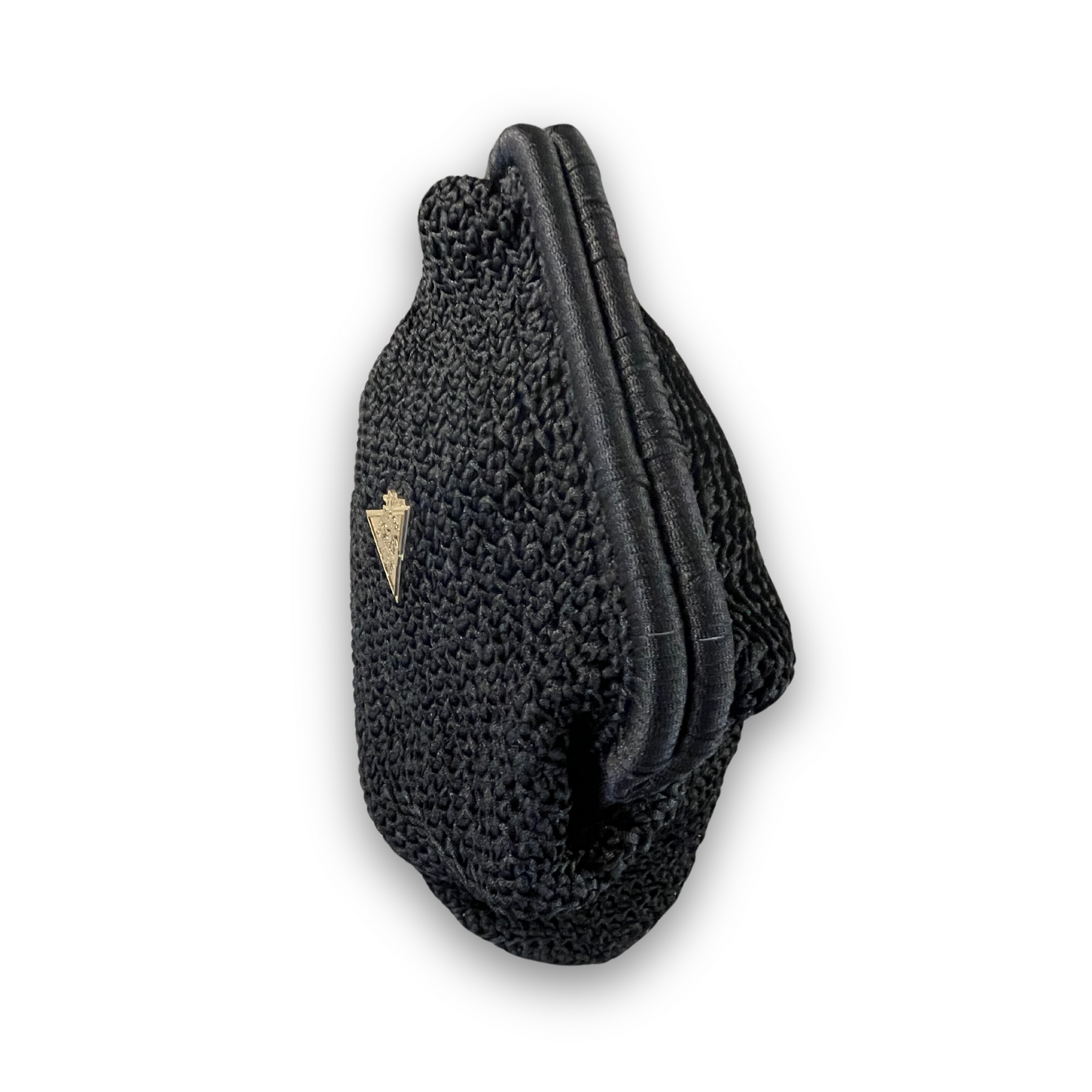 Midnight Mirage hand-knit clutch, additional view