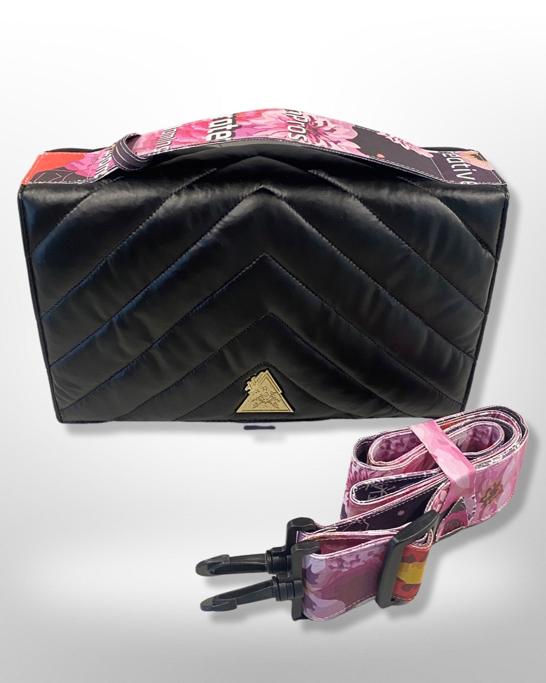El Clásica Florecer structured floral handbag, additional view
