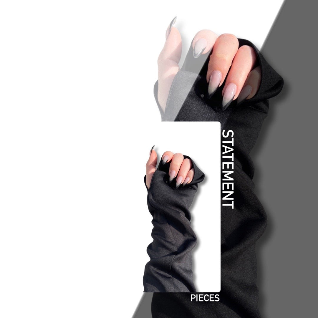 Il Classico Nero black scuba arm warmers