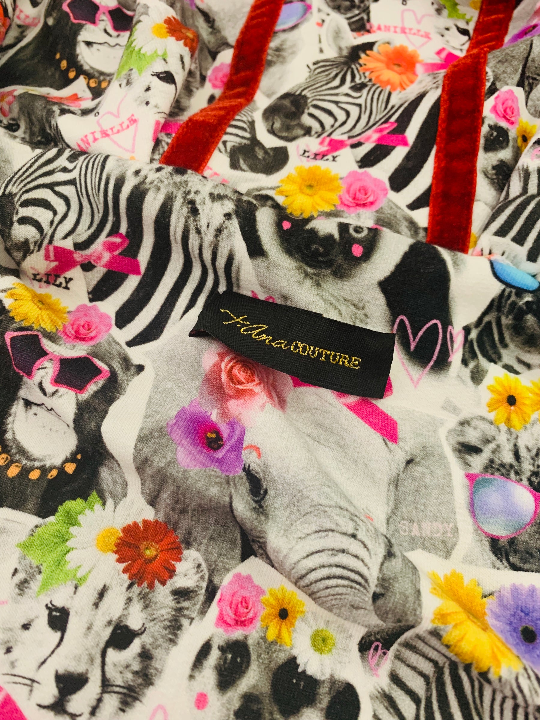 Gli Animali reversible vest, styled view