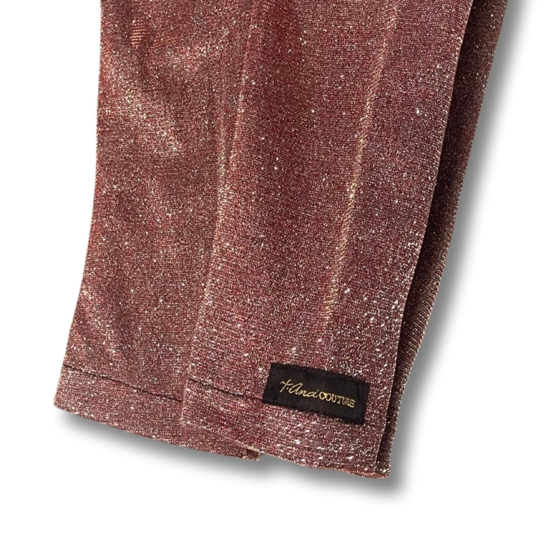 Rosa Iridescent pink dress, styled view